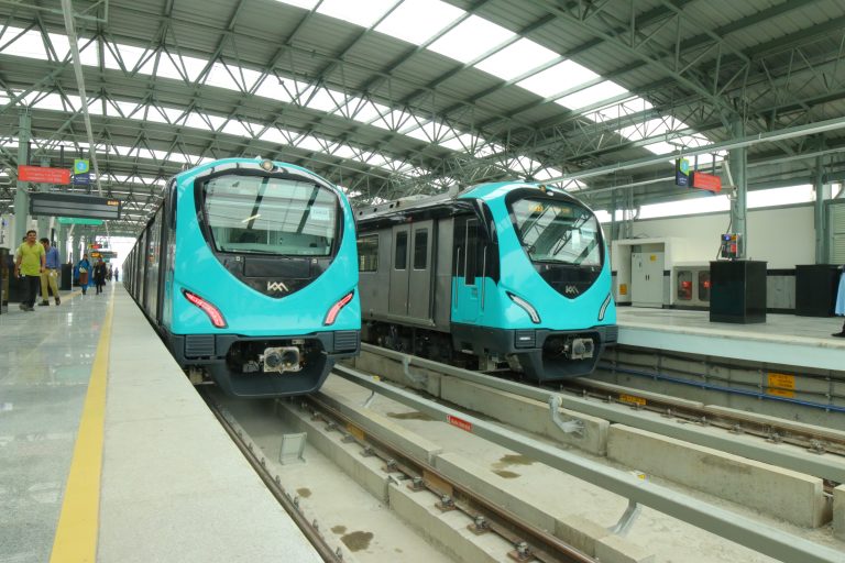 Métro de Kochi (Cochin) Inde rames Alstom