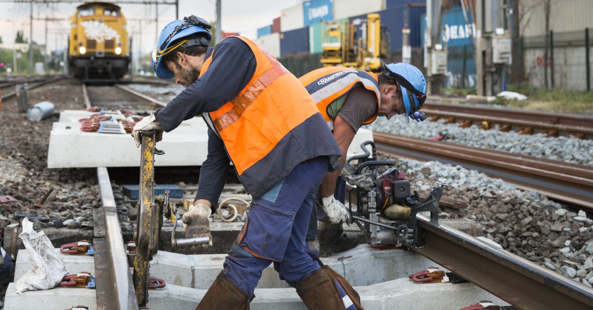 Travaux de modernisation sur le secteur de Venissieux.