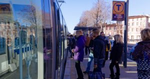 Voyageurs tramway Toulouse