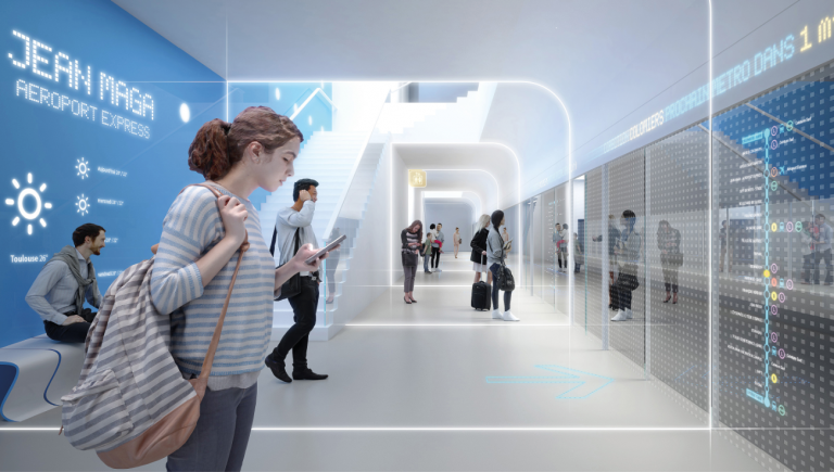 3e ligne métro Toulouse, desserte aéroport