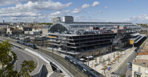 Gare de Bordeaux Saint-Jean, acces Belcier - Vue d'ensemble (Sept. 2017)