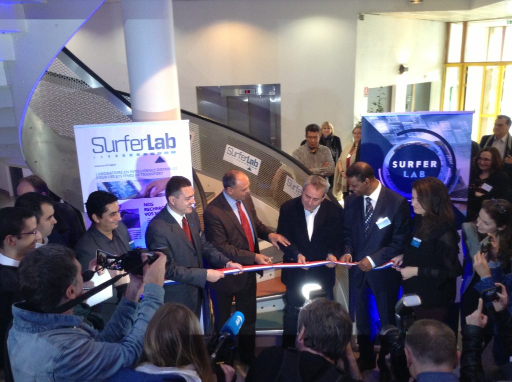 Inauguration du laboratoire SurferLab à l'Université de Valenciennes 2 Inauguration SurferLab Valenciennes