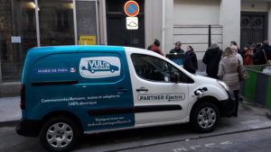 Vule Les véhicules utilitaire légers électriques en autopartage dans Paris 