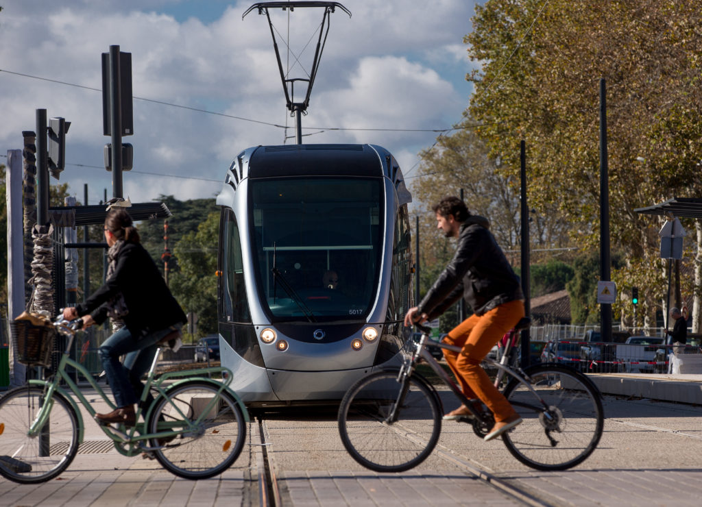 tram vélo Toulouse