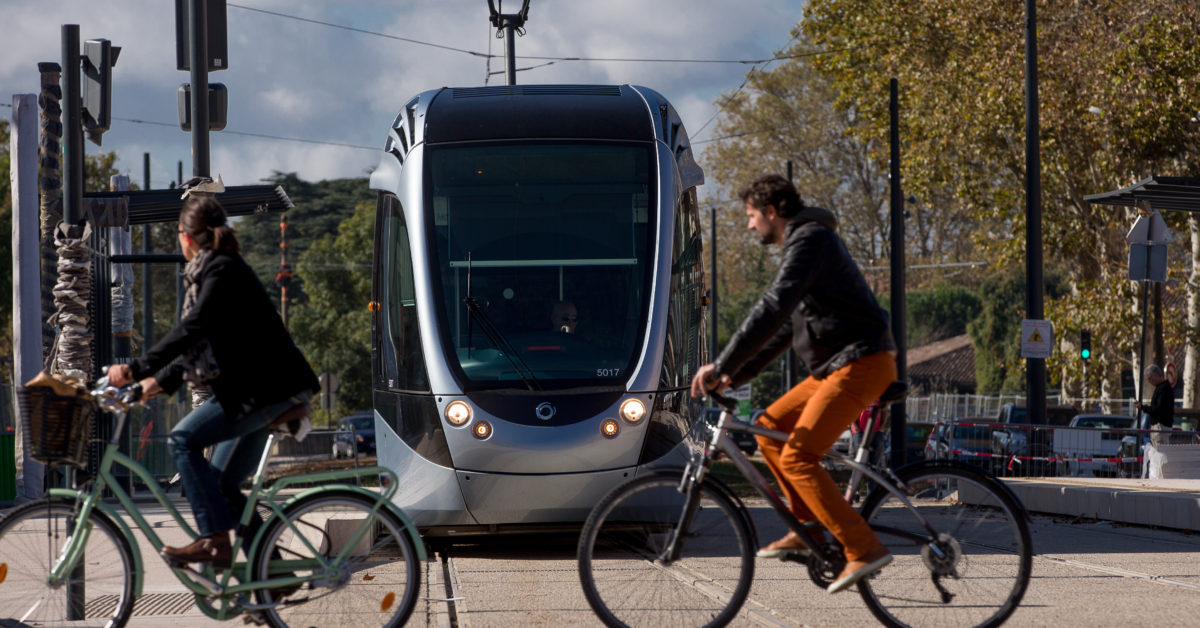 tram vélo Toulouse