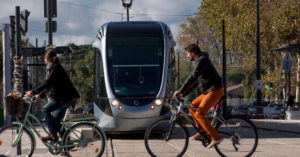 tram vélo Toulouse