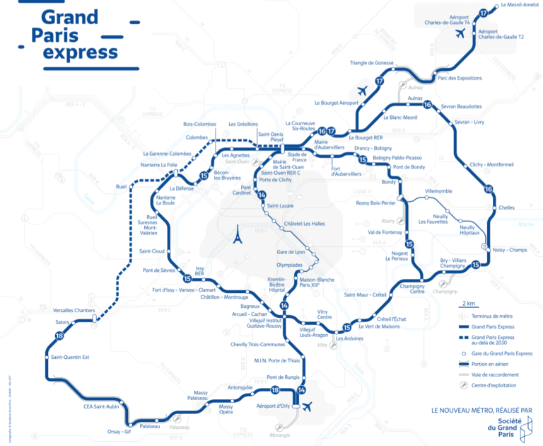Lignes du Grand Paris Express