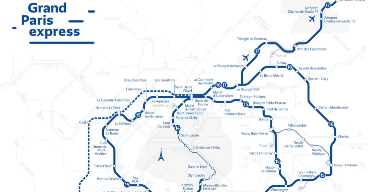 Lignes du Grand Paris Express