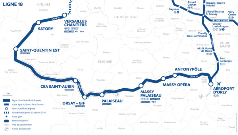 Ligne 18 GPE Grand Paris