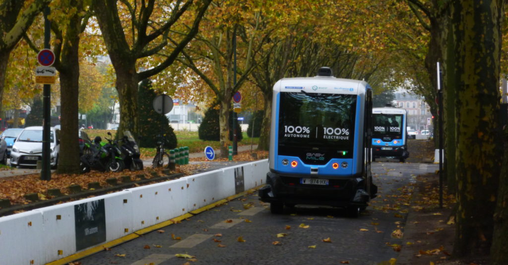 Navette autonome Vincennes