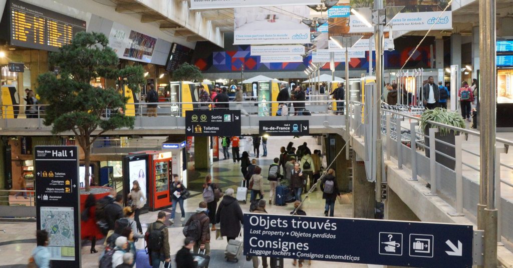 Gare Montparnasse, Paris, France.
avril 2014
(c)CC  Chris Sampson