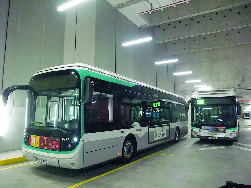 Avec l’arrivée du Bluebus de Bolloré, les centres-bus de la RATP sont entrés de plain-pied dans l’ère de l’électromobilité.