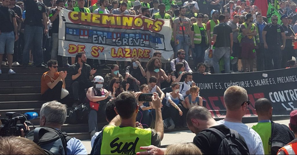 manifestation, grève, syndicats