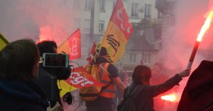 Manifestation syndicat CGT