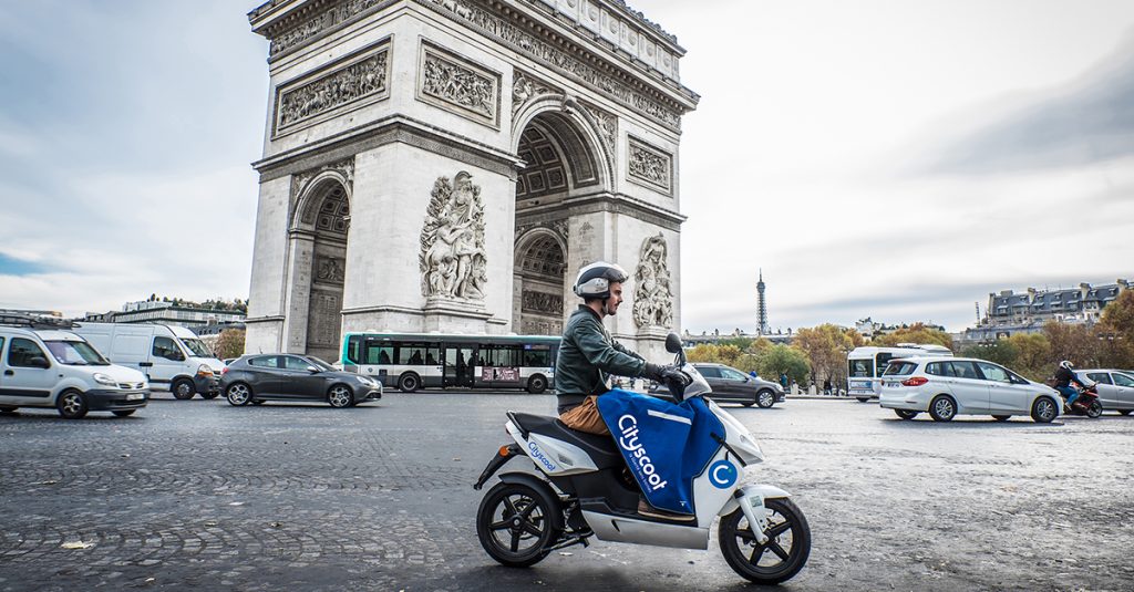 Cityscoot Paris