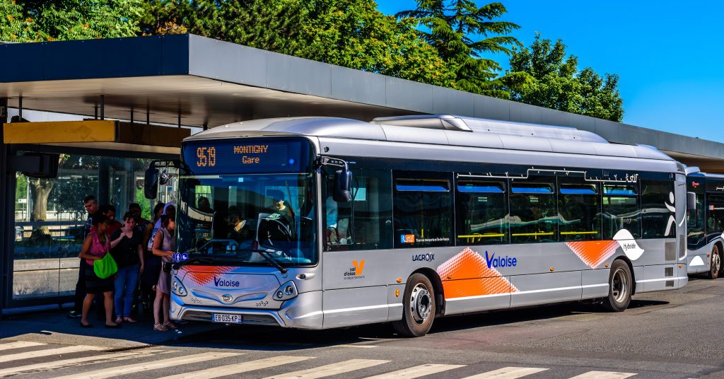 Heuliez GX337 Hybride Cars Lacroix ligne 95.19 Argenteuil
