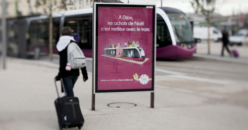Reportage sur la premire ligne de tramway de Dijon (T1), mise en service depuis le mois de septembre 2012.
© Keolis Julien DANIEL pour ANGIE