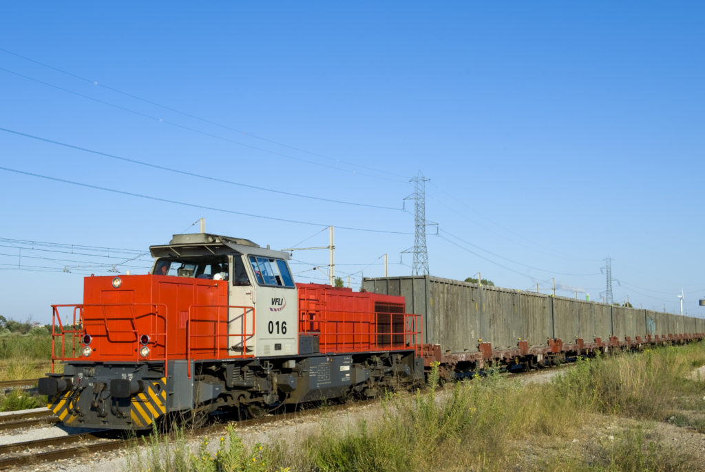 Train de fret VFLI vers Fos sur Mer
