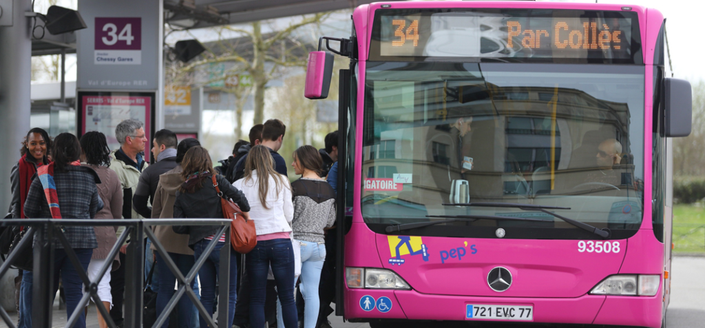 Val d'Europe Transdev bus voyageurs