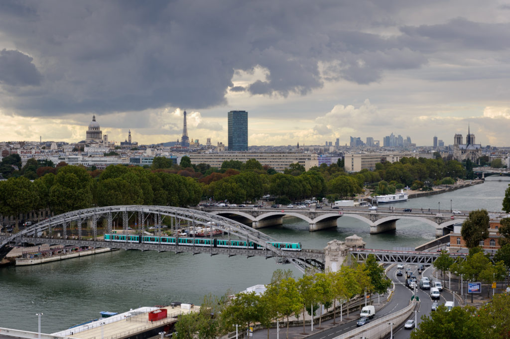 La RATP veut élargir son champ de bataille 7 Vue de Paris depuis le siege de la RATP