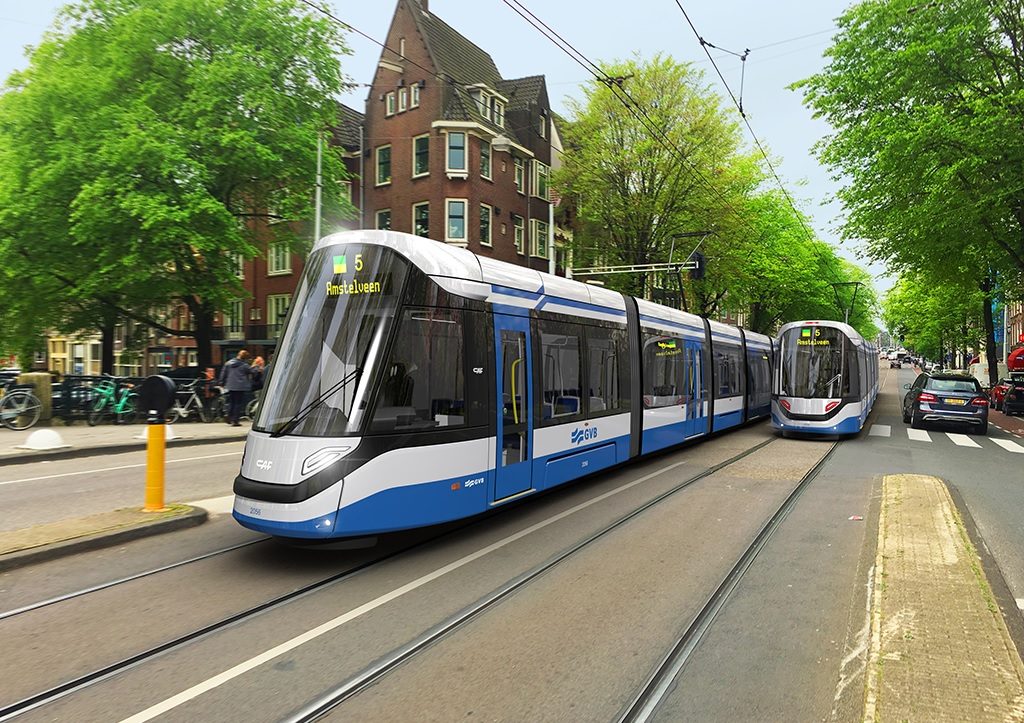 Avant Premiere CAF tram Amsterdam