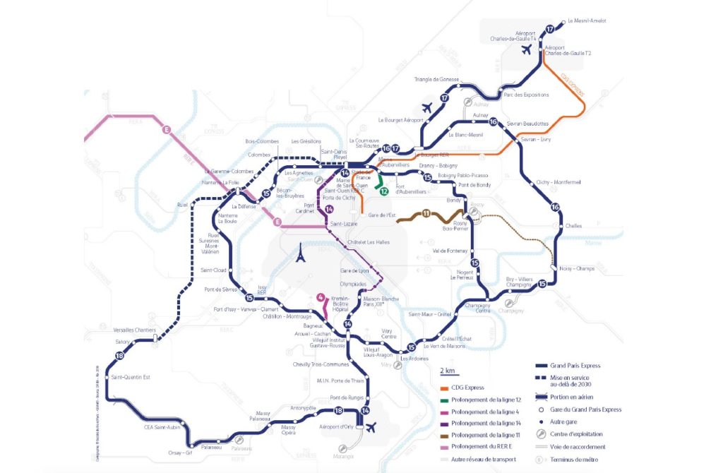 Carte Grand Paris sans titre