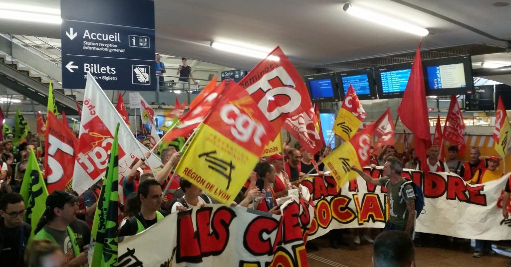 SUD Rail grève