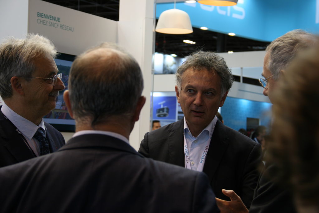 salon Transports publics 2018
Jean Ghedira avec Louis Nègre, Frédéric Baverez et Thierry Mallet