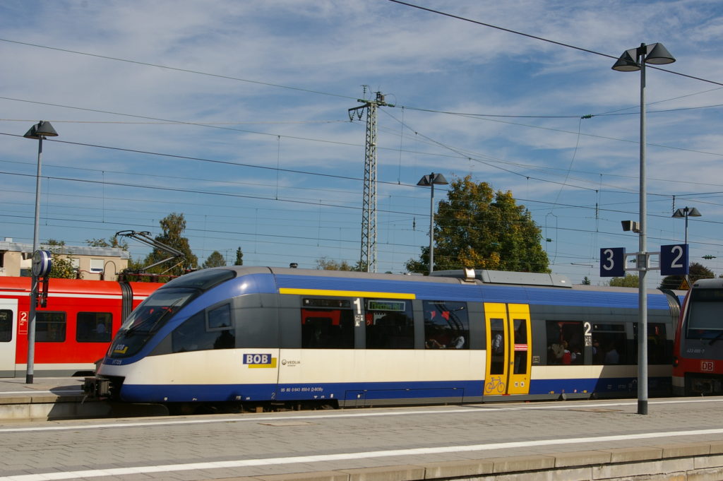 Alpha Trains et Rolls Royce veulent convertir des autorails diesel en hybrides 2 Autorail Talent sur réseau BOB (Bavière), en location chez Alpha Trains