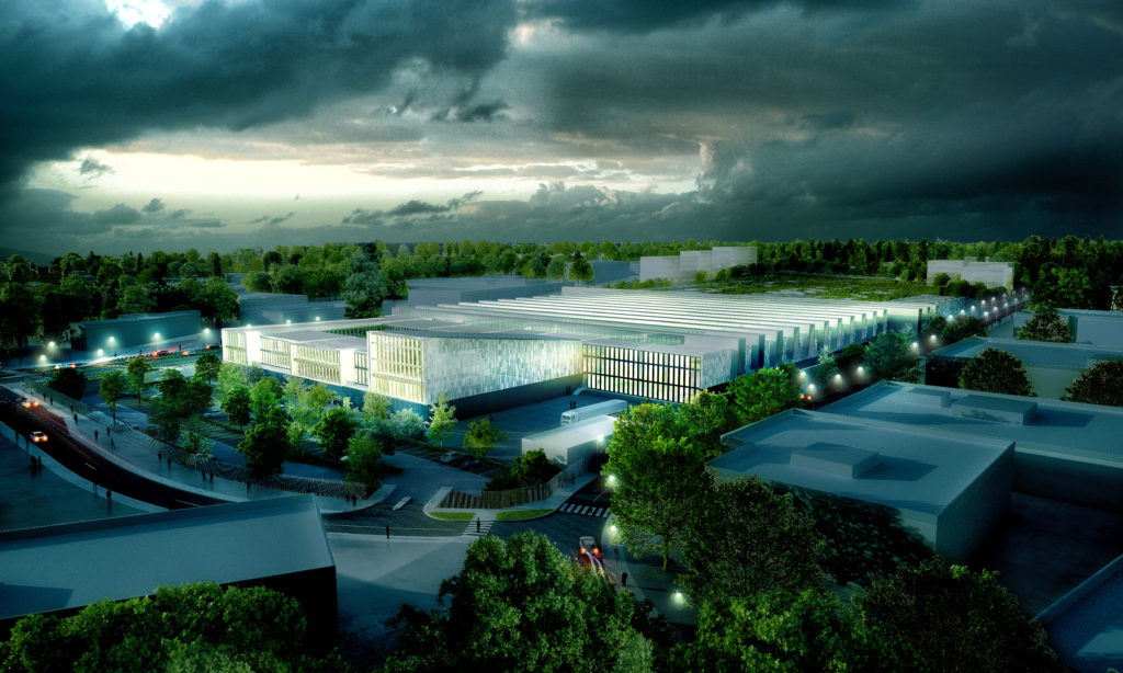 Projet du site de maintenance et de remisage (SMR) de Champigny.