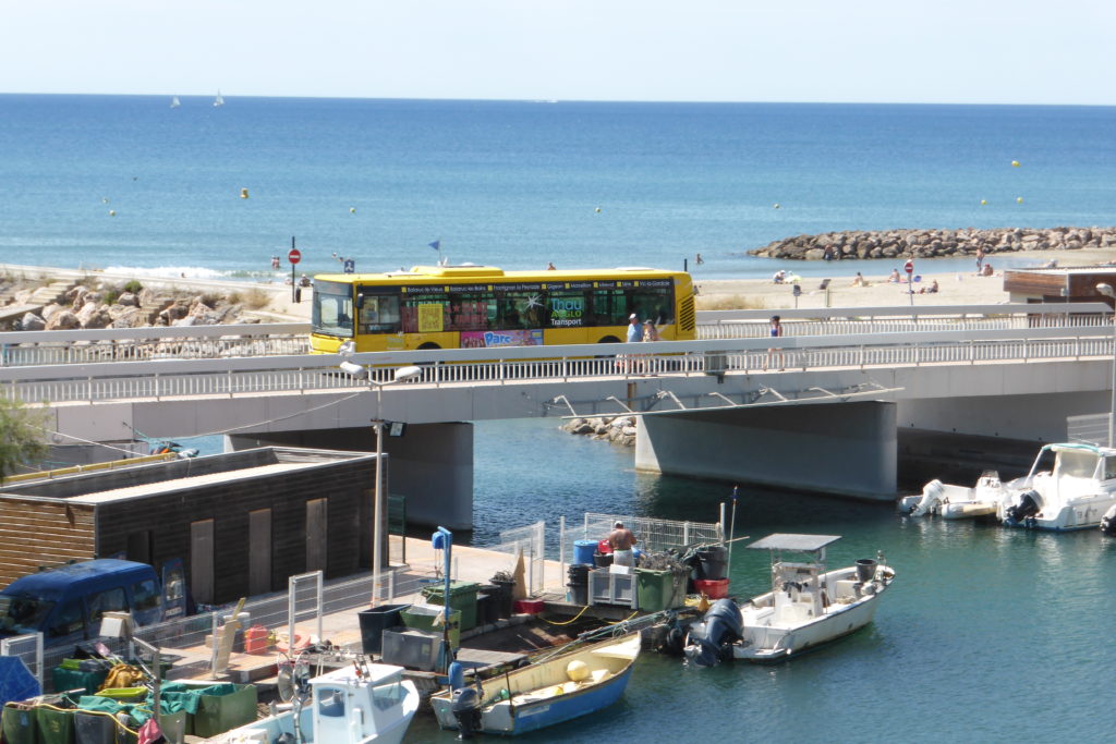 (c) CarPostal 
photos de CarPostal pour le réseau de transports urbains de Thau/Sète