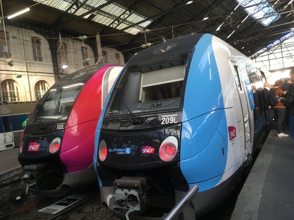 Francilien gare Saint-Lazare