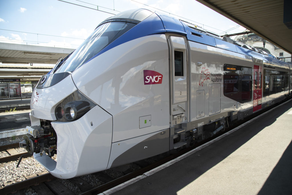 TER livrée Nouvelle-Aquitaine