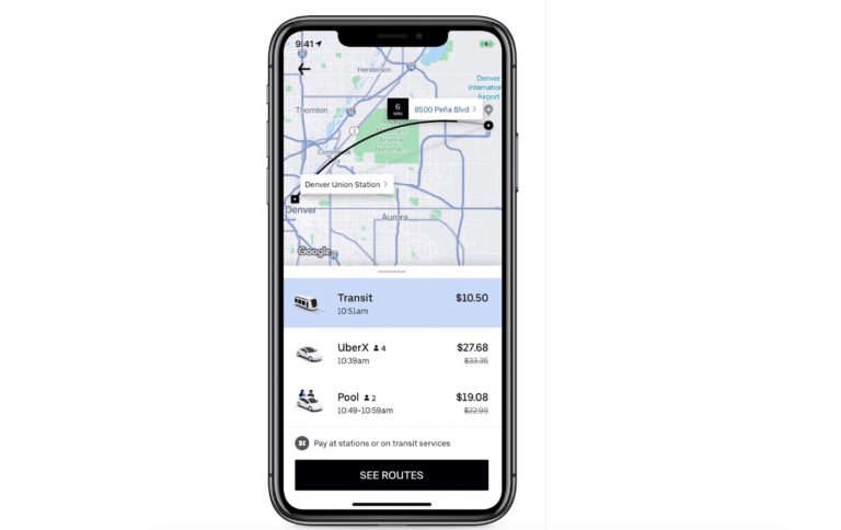 Uber Choisit Moovit Pour Intégrer Les Transports En Commun