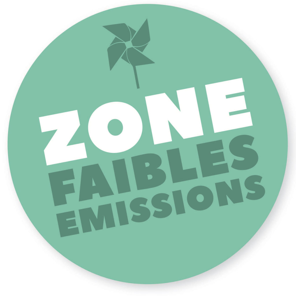 Logo zone faibles émissions