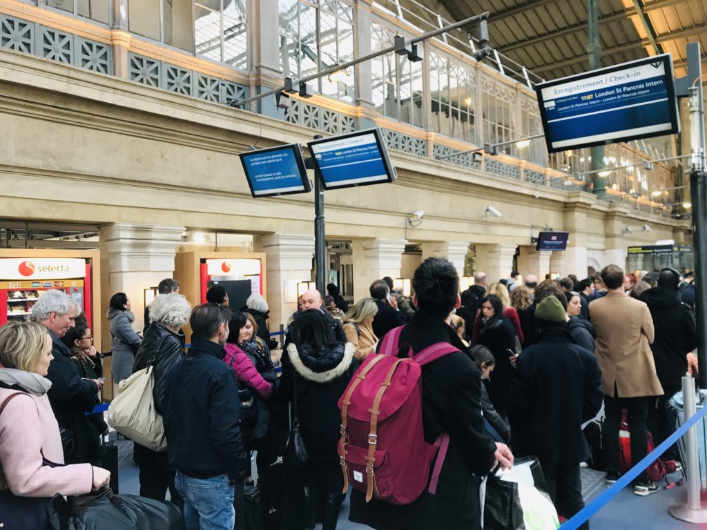greve douaniers eurostar
