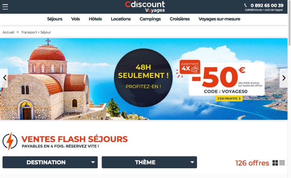 Les voyages en train s'achètent aussi sur Cdiscount 10 cdiscount voyage