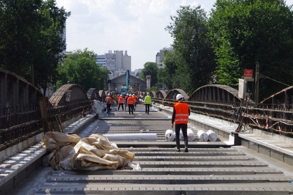 (c) Patrick Laval photorail
chantier IDF 2014
Ratp ligne 6