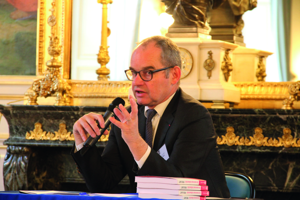 Le Club VRT accueillait Patrick Jeantet 
le 9 avril dernier, dans les Salons de la mairie 
du VIIe arrondissement 
à Paris.