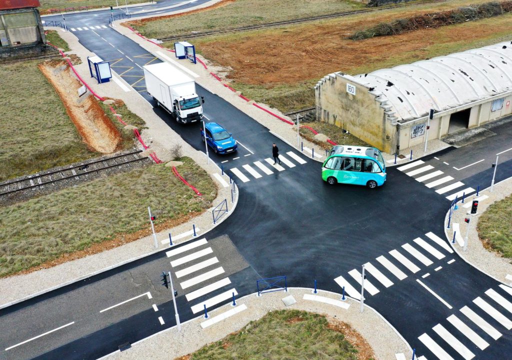 transpolis vehicule autonome
