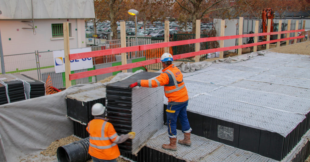 Bloc RER C contre les crues de la Seine