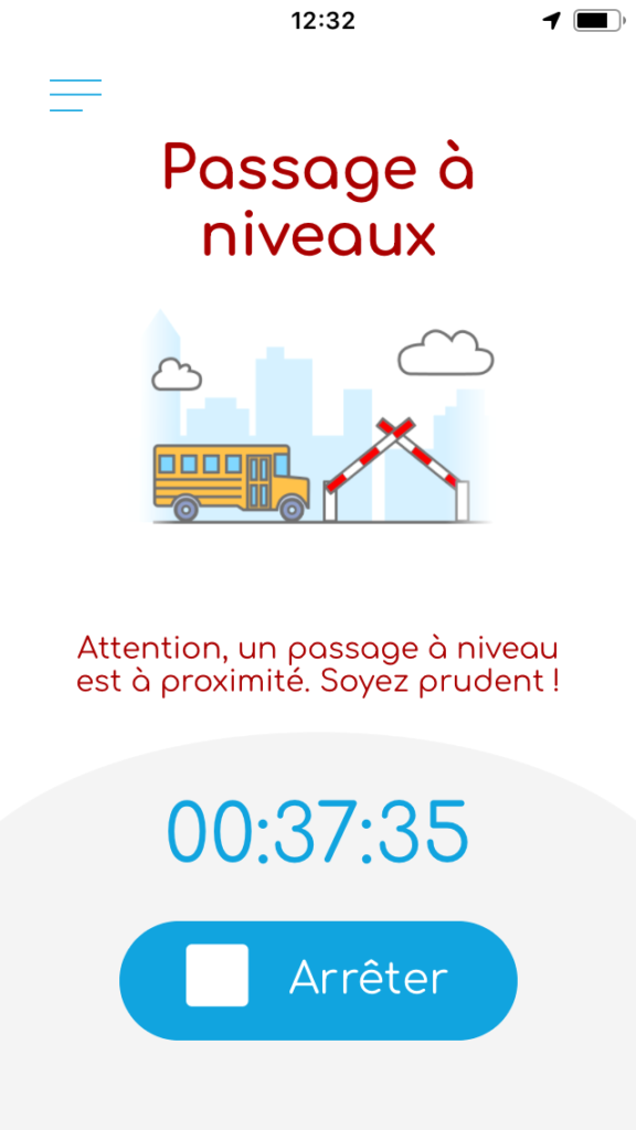 alerte passage à niveau