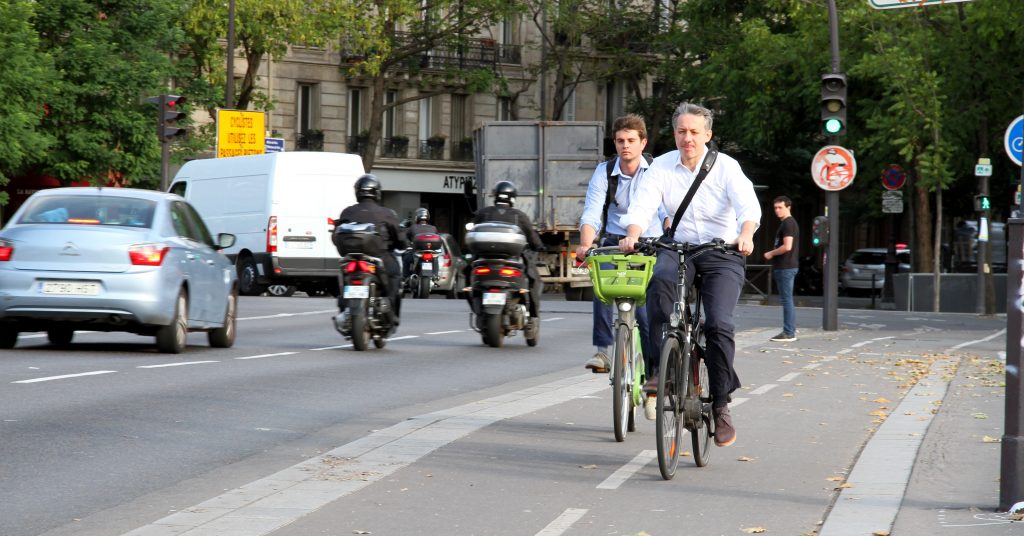 Piste cyclable Paris 2019 vélotafeurs