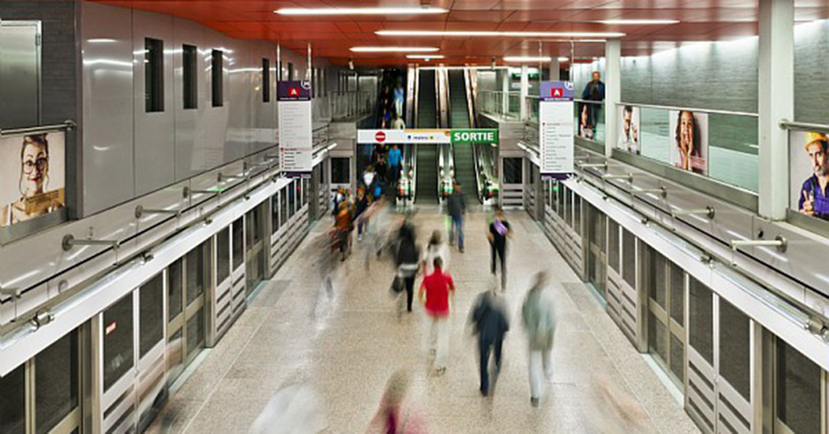 Quai de la station Jean Jaures