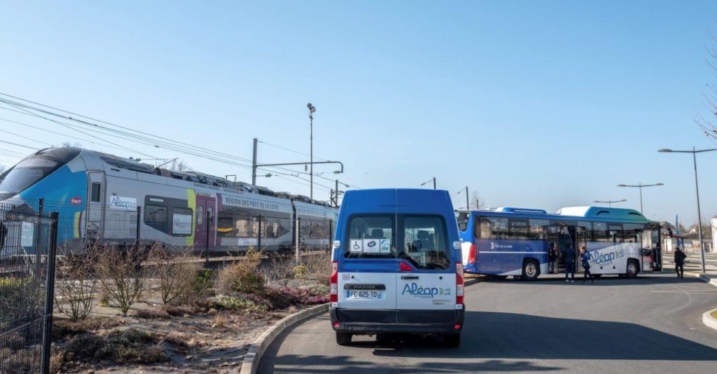 Région Pays de la Loire TER et bus multimodalité
