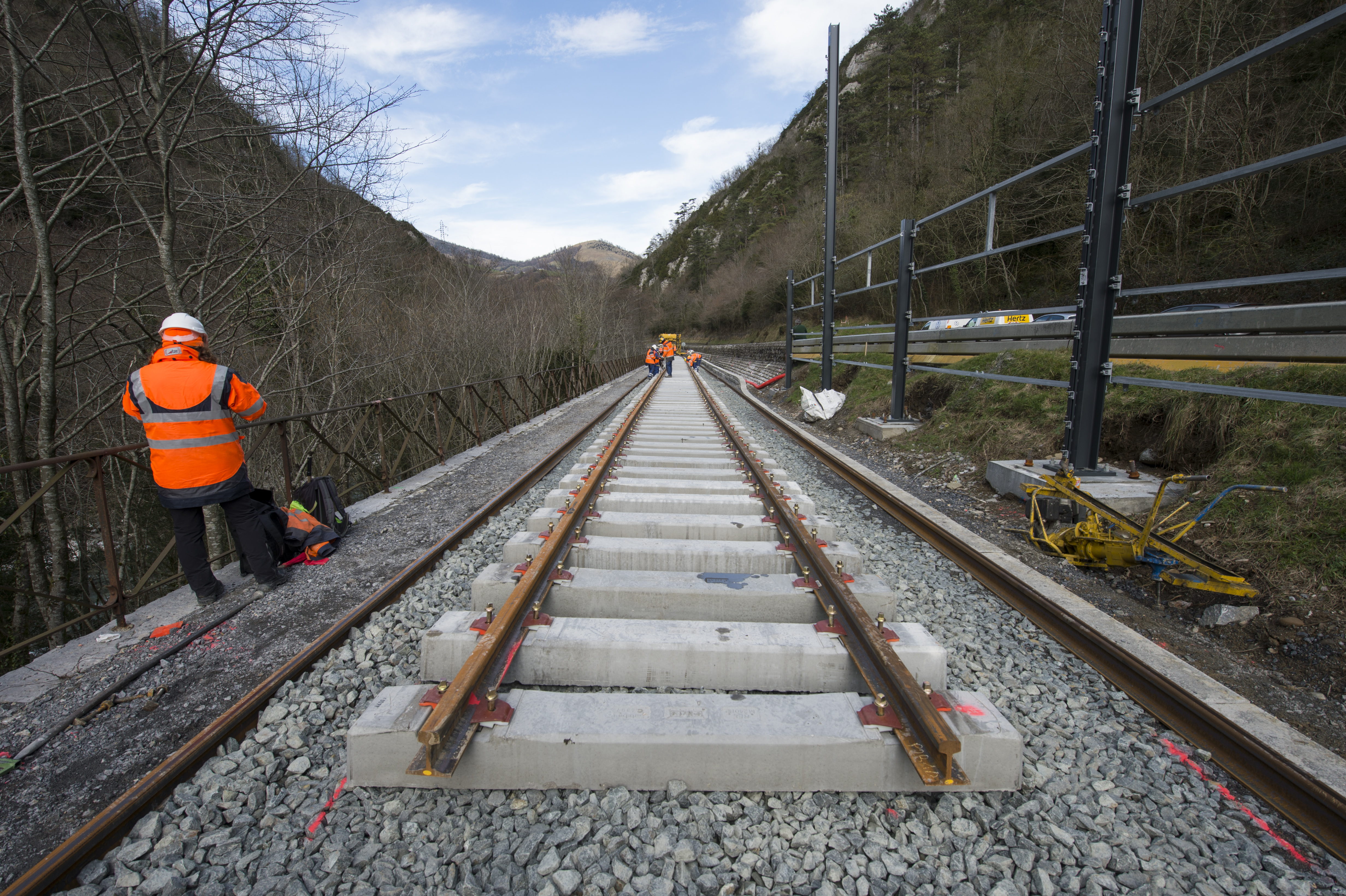 reprise des circulations ferroviaires entre oloron sainte marie et bedous
