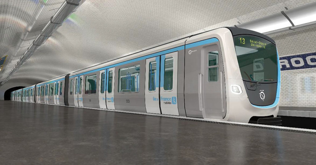 Alstom discuterait d'un rapprochement avec Bombardier 1 Metro Paris rames MF19