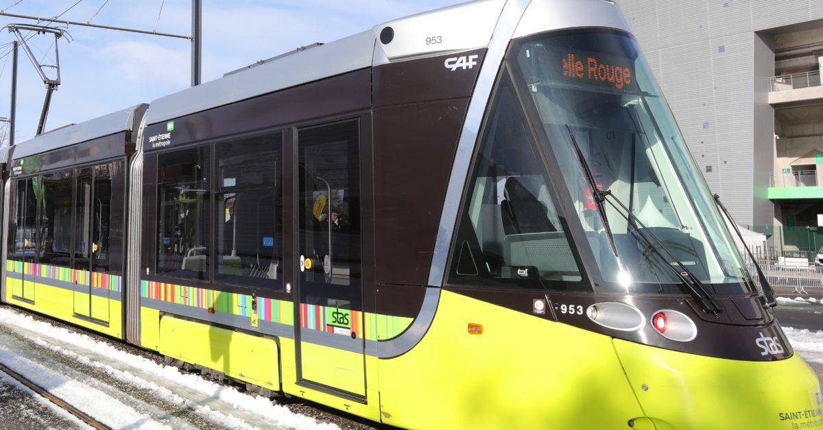 Tramway (T3) à Saint-Etienne