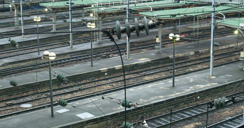 Paris Gare de l'Est, jour de grève.