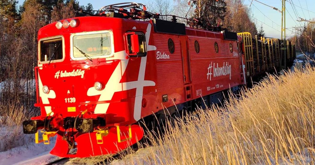 Une locomotive à hydrogène pour des « petites lignes » en Suède ? 9 Locomotive électrique Rc4 Inlandsbanan
